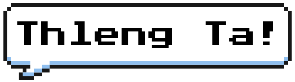 Thleng Ta! logo type
